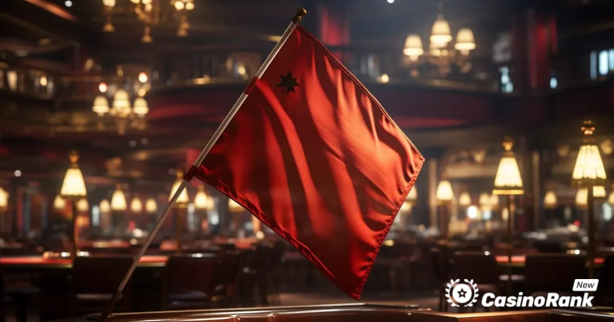 Isot punaiset liput, jotka osoittavat uusia online-kasinohuijauksia