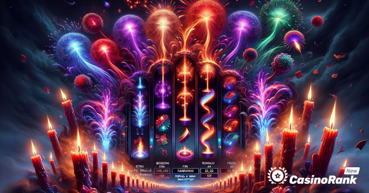 Fireworks Megaways™ BTG:ltä: upea sekoitus värejä, ääntä ja suuria voittoja