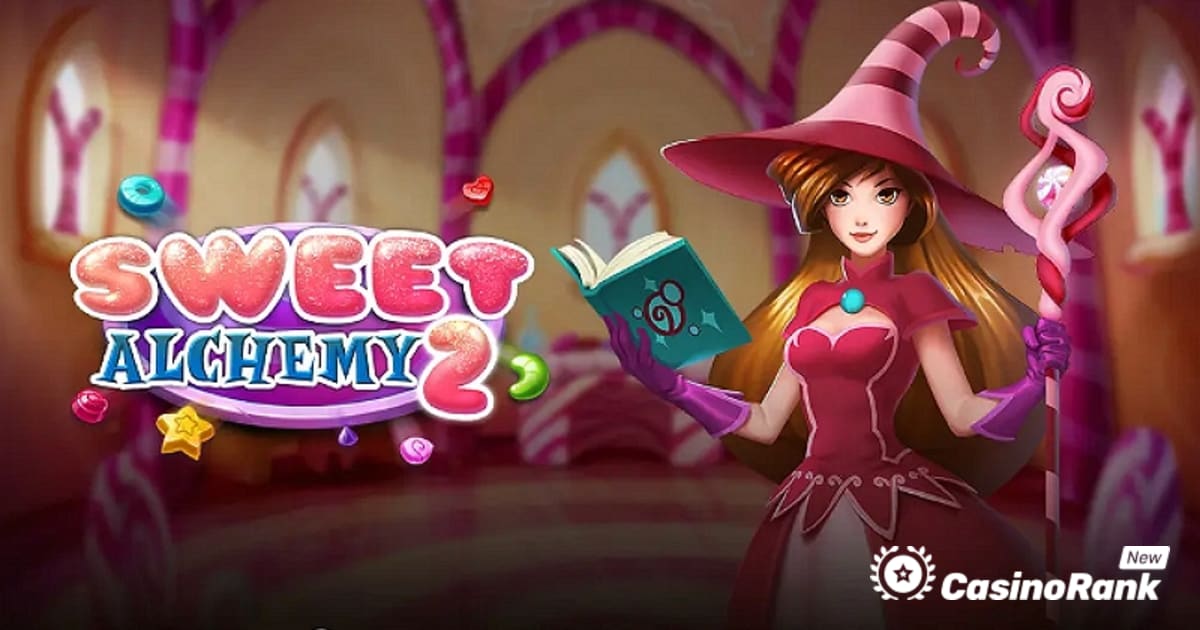 Play'n GO esittelee Sweet Alchemy 2 -kolikkopelin