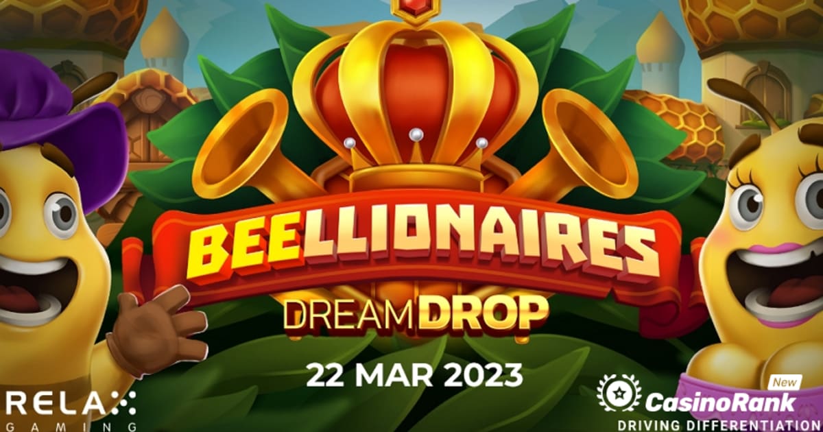 Relax Gaming julkaisee Beellionaires Dream Drop -pelin 10 000-kertaisella voitolla